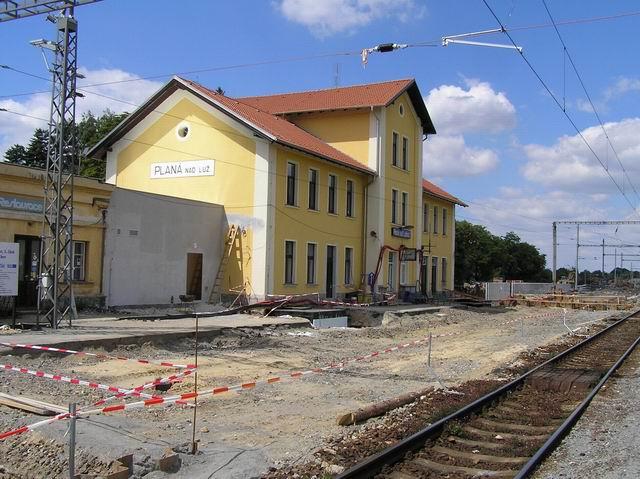 Plan nad Lunic, vpravn budova, z 2007